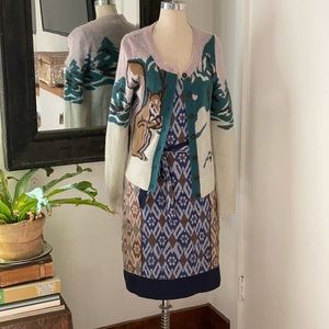 HWR whimsical squirrel sweater.